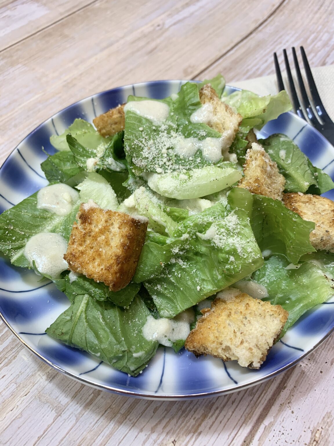 Classic Caesar Salad on the Light Side Chef Margot