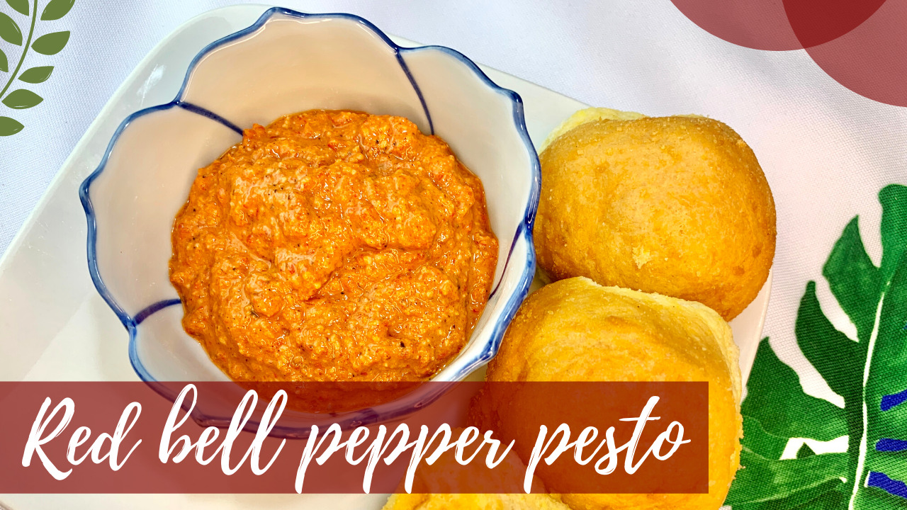 Red Bell Pepper Pesto Recipe